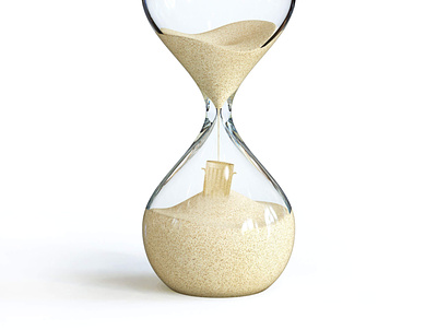 Don't Waste Time adobe photoshop hourglass time wasting