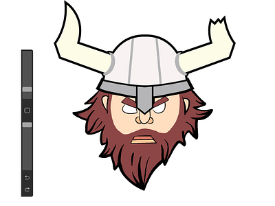 Viking App Icon by Alex King on Dribbble