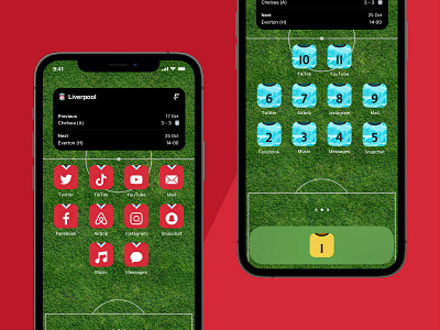 iOS 14 Football Kit Icons football icons ios14 kits