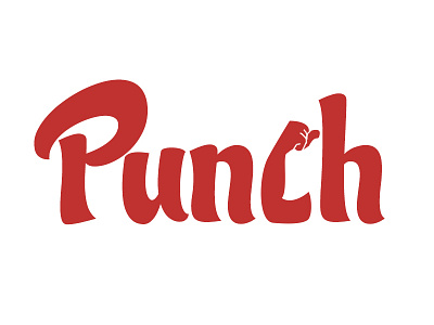 Punch fist logo punch