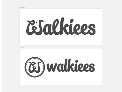 Walkiees logo redesign