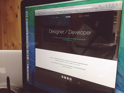 New portfolio site - shorn.co.uk