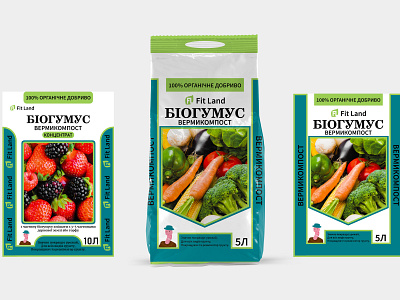 packaging design fertilizer one from my work. packaging vector