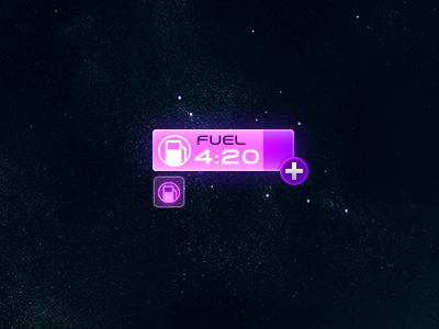 New fuel GUI game menu mobile
