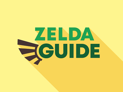 Zelda Guide Logo design icon logo minimal vector