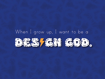 DESIGN GOD art design illustration illustrator type typography vector