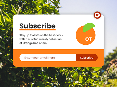 UI Challenge 26: Subscription