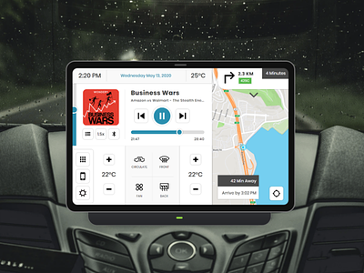 UI Challenge 34: Car Interface car car interface dailyui dailyuichallenge design ui