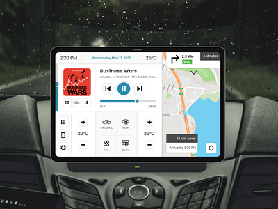 UI Challenge 34: Car Interface