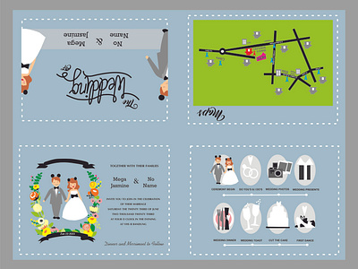 wedding invitation design.