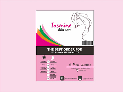 Jasmine Skincare design digitalart skincare