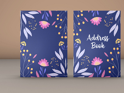 ADDRESS BOOK book cover design