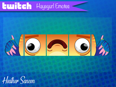 Fish Mascot Sassy Emote character character design emote emote design graphic design icon design illustration illustrator twitch vector