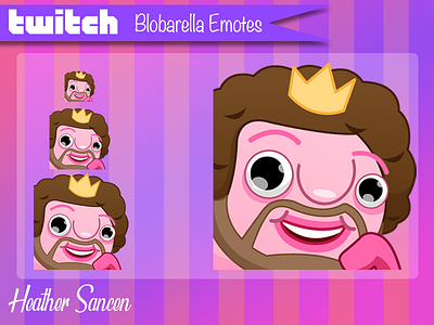 Blob Ross Twitch Emote