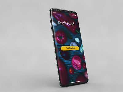 Food spalsh screen app design food and drink food app food ui home screen ui ui design uiux ux