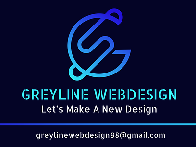 Greyline Webdesign app design branding logo logodesign ui ui design uiux web design webdesign