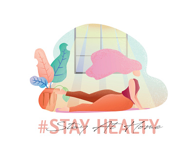 Stay Healty adobe illustrator design illustration vector