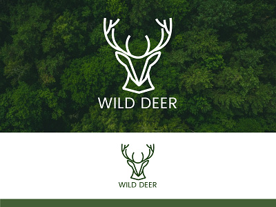 Wild Deer Minimal logo