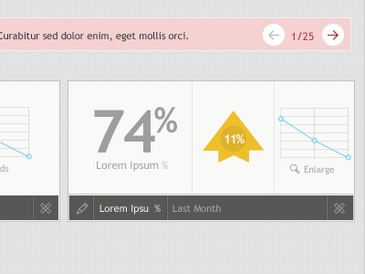 Quick Stats dashboard interface stats