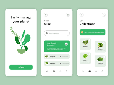 Tree Nursing Reminder App UI