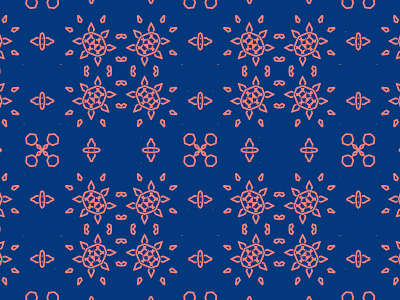 Pattern Background with Blue Texture