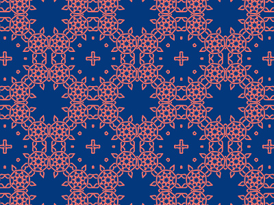 Pattern Background with Blue Texture