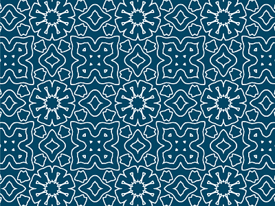 Pattern Background with Blue Texture