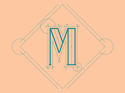 M lettering