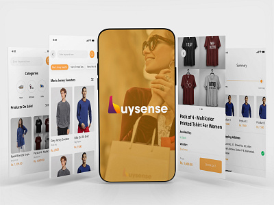 Buysense Mobile App Design