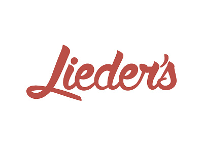 Lieder's Logo deli kosher logo restaurant take out