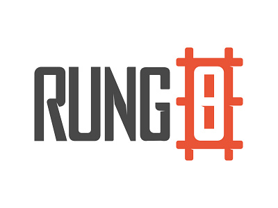Rung 8 8 eight ladder logo rung web consulting