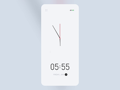 Alarm clock after effect alarm clock animation app breakfast clean design future interface mobile motion music product smart song time ui uidesign ux white