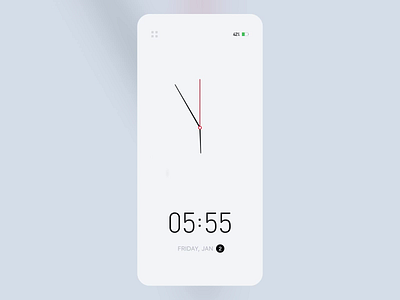 Alarm clock after effect alarm clock animation app breakfast clean design future interface mobile motion music product smart song time ui uidesign ux white