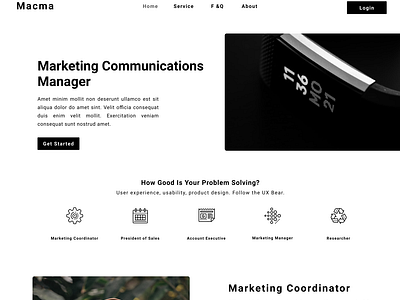 Marketing Landing Page Web Design