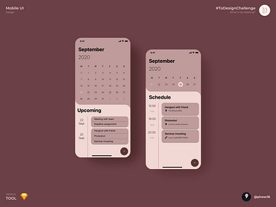 #ToDesignChallenge - When's My Meeting?