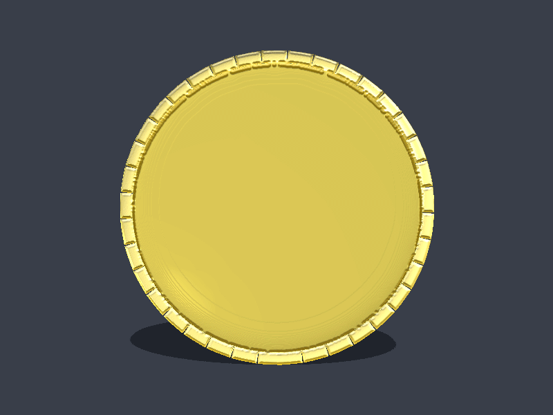 Coin Rotate 3d coin practice shiny