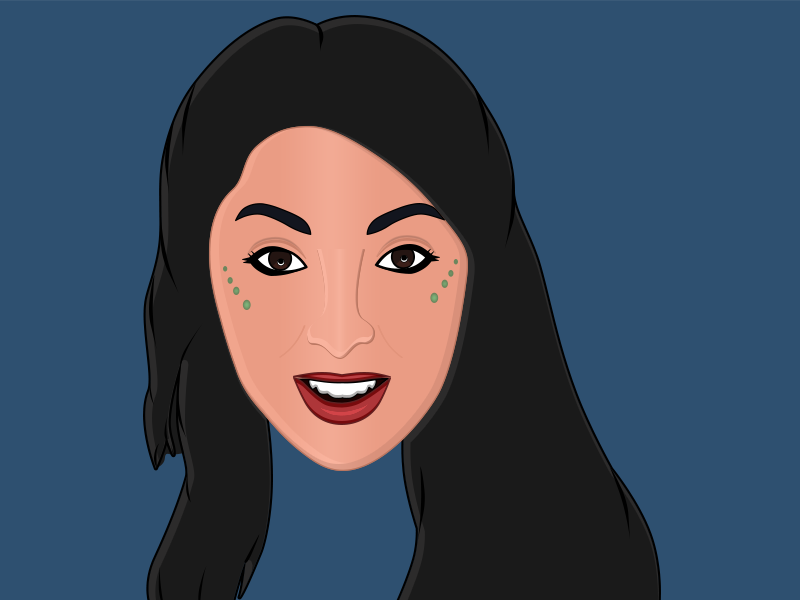 Emzotic Progress Dribbble 2 youtuber emma emzotic illustration