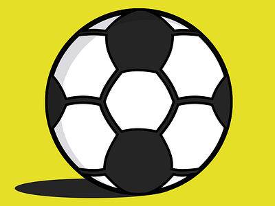 Soccer Ball Dribbble asset project soccer ball