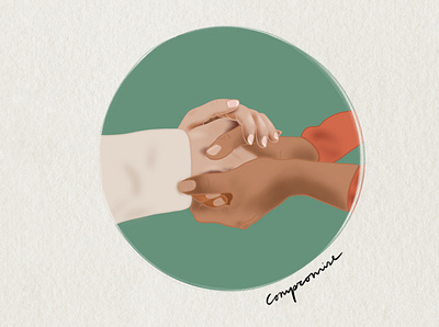 Compromise compromise digitalillustration illustration procreate
