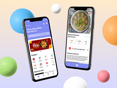 IpbFood Mobile App best shot design food app food apps mobile ui ui uiux