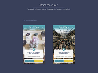 Eurostar - concepts for Eurostar app.