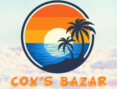 COX'S BAZAR beach island logo sunrise sunset travel water