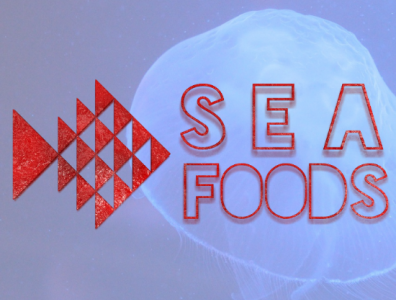 Sea Foods fish fishing flat logo restaurant seafood