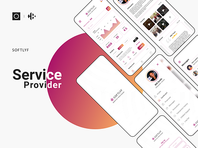 Service Provider - Mobile App UI/UX Design