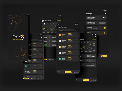 Crypto-9 | MobileApp | UI/UX