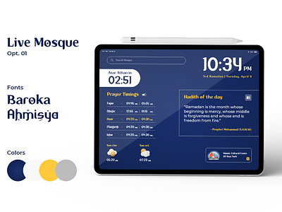 Live Mosque App for Tab & iPad