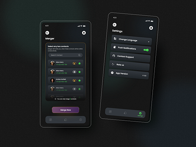 NEOX Crypto App - Dashboard & Wallet Screen by Hammad Hassan on