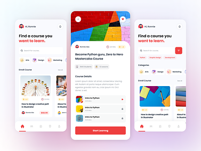 Educational Platform - eLearning Mobile App