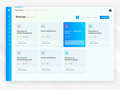 Soliter Meeting Screen - Task Management Dashboard