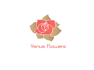 Venus Flowers 3dlogo flower flowerlogo logo venus